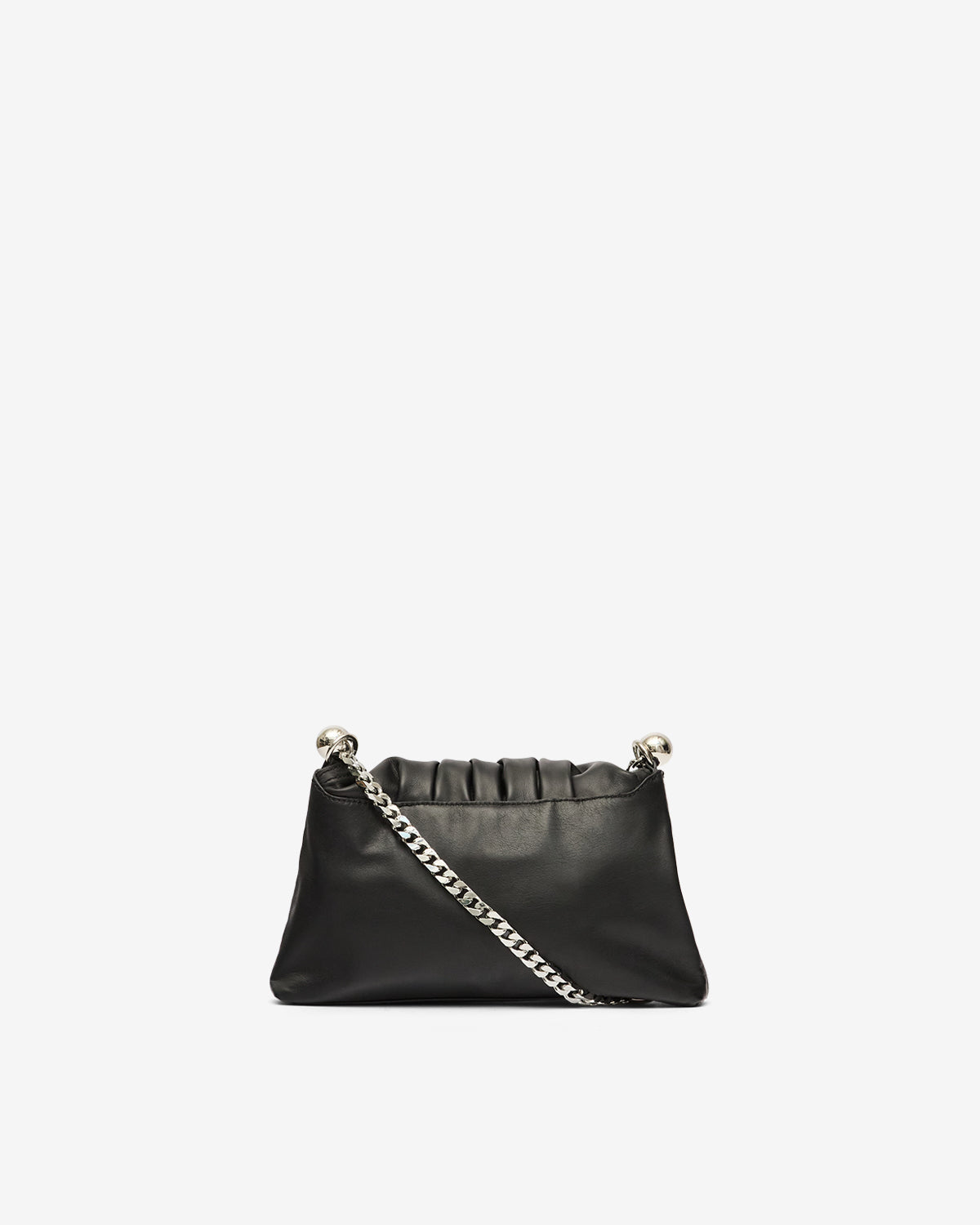 Bolso bolton pouch Woman Black and silver 2
