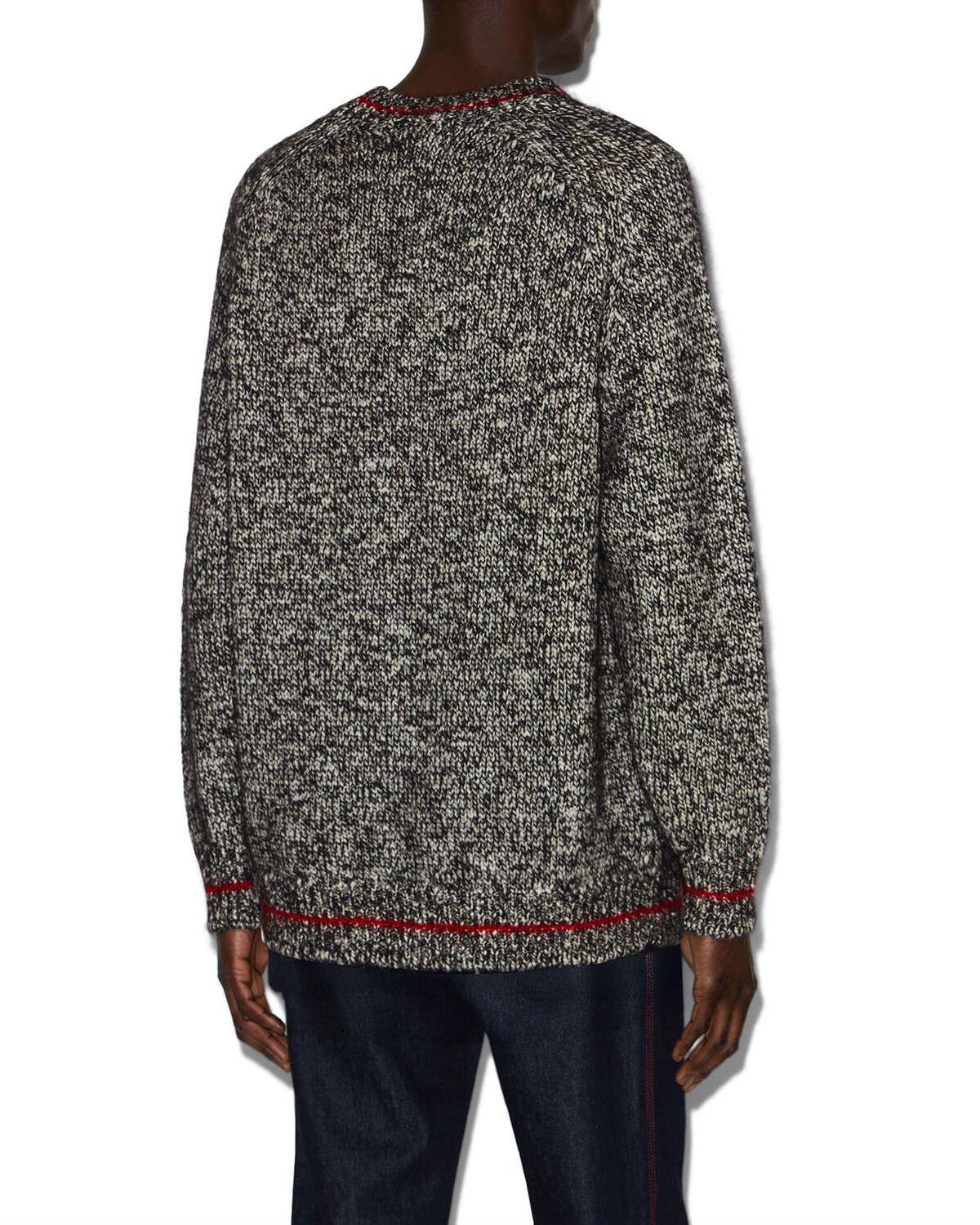 Maglione ivanhoa Man Ecru-anthracite 4