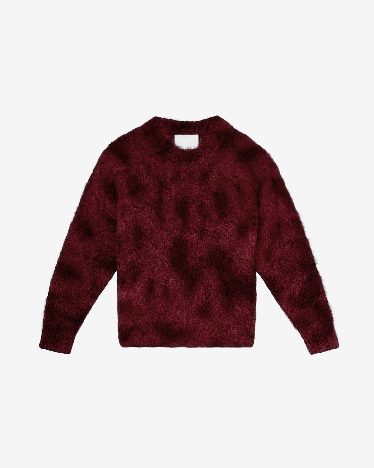Miller kid mohair sweater - Deep red - Man - 5