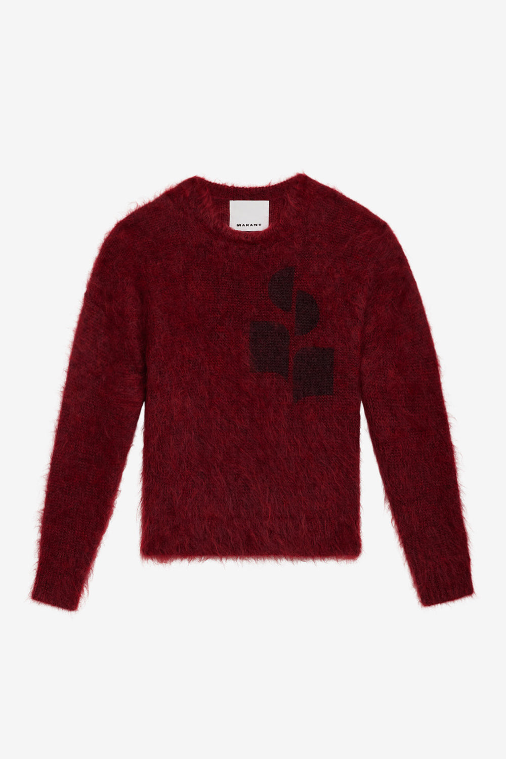 Mirello mohair and wool sweater - Deep red - Man - 1