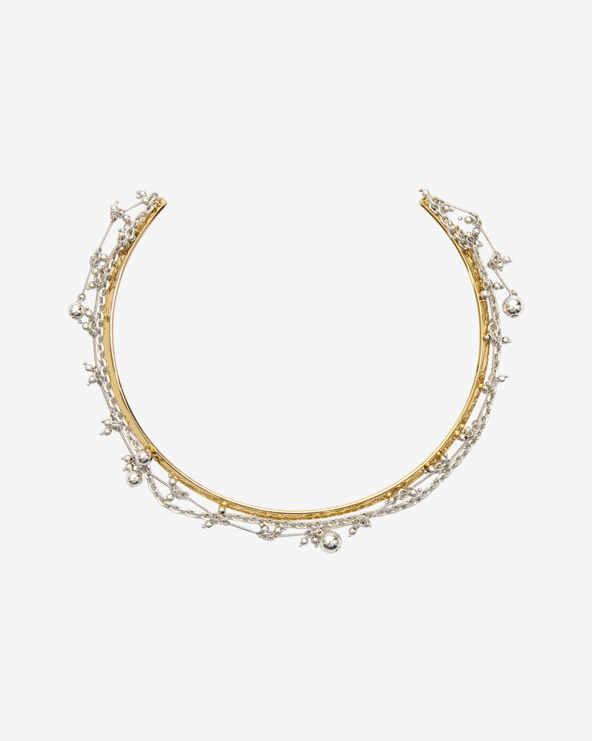 Collier ras-de-cou duo freya - Argenté-doré - Woman - 1