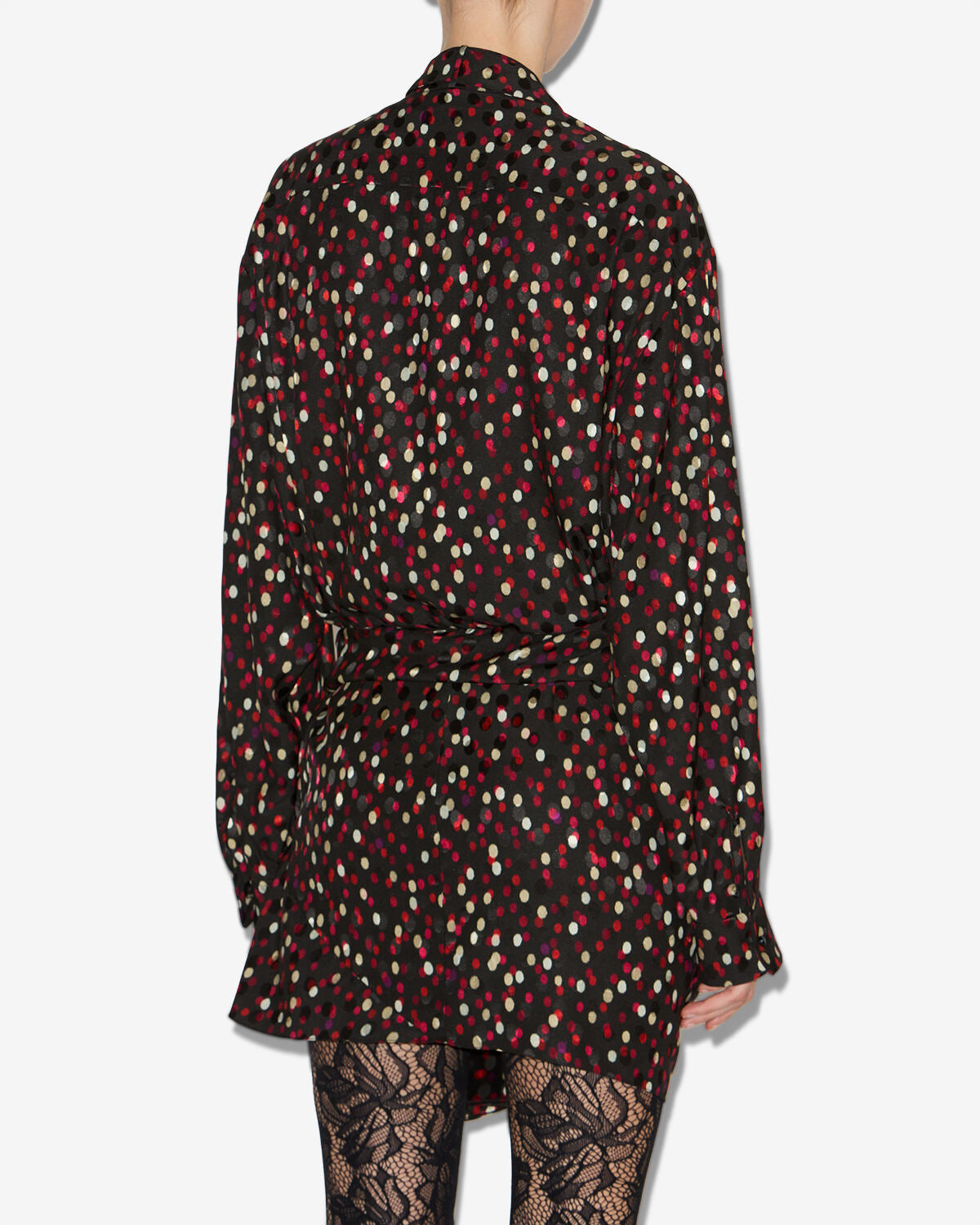 Ora dress Woman Black-red 3