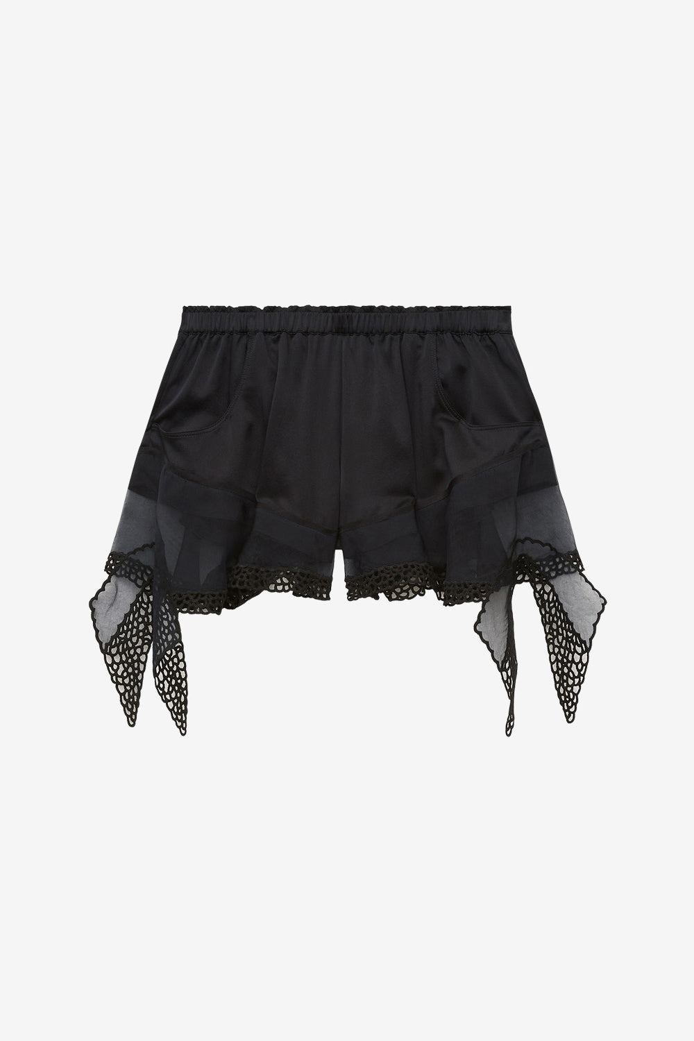 Short en soie ildana - Noir - Woman - 1