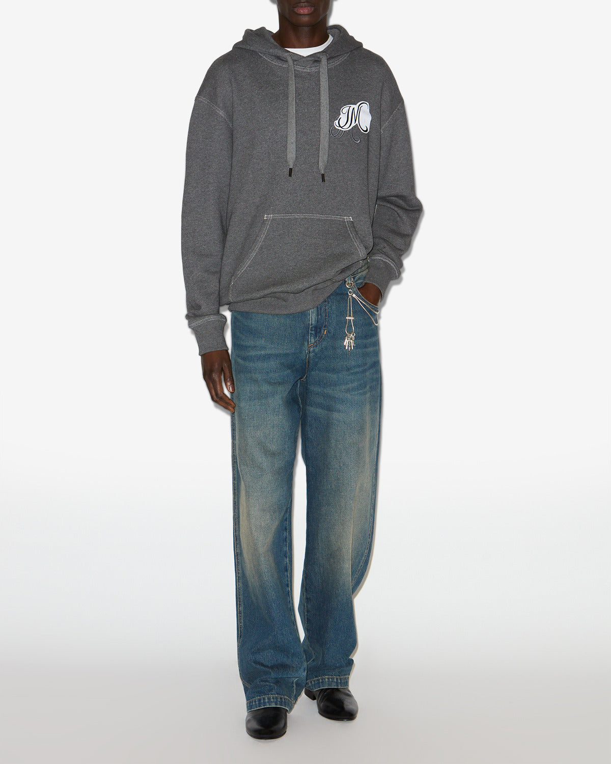 Sudadera matte Man Anthracite 4