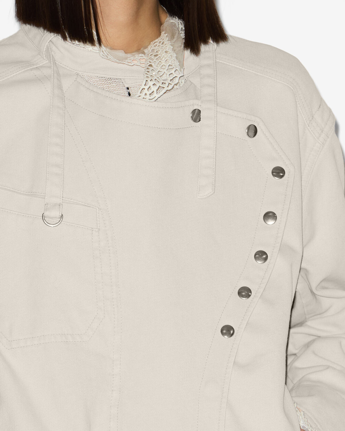 Timea jacket - Off white - Woman - 2