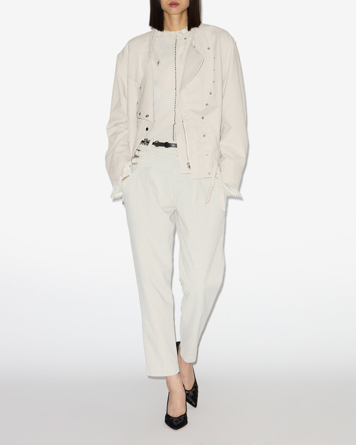 Timea jacket - Off white - Woman - 1