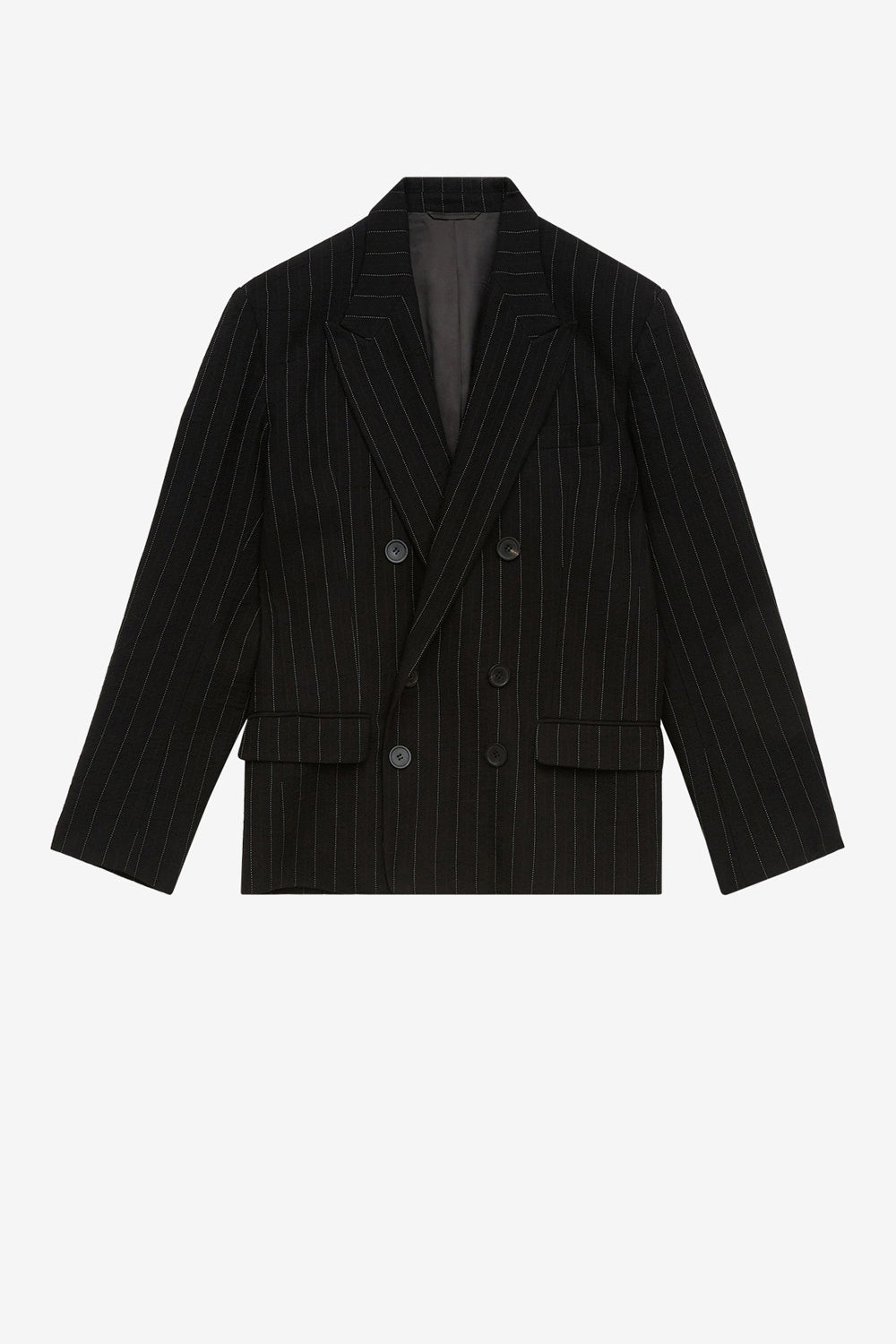 Meddie tennis stripe blazer jacket - Black - Man - 1