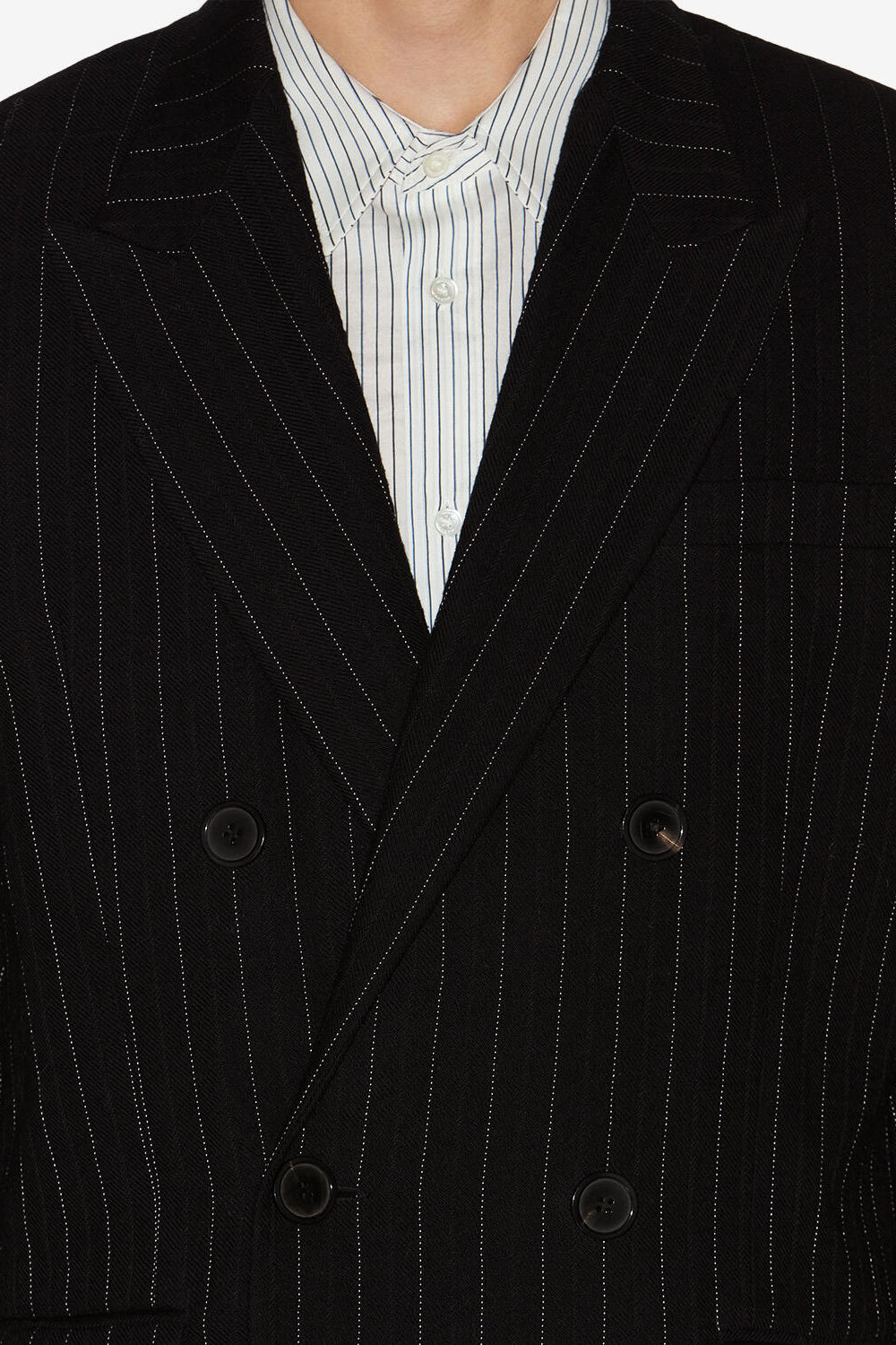 Meddie tennis stripe blazer jacket - Black - Man - 2