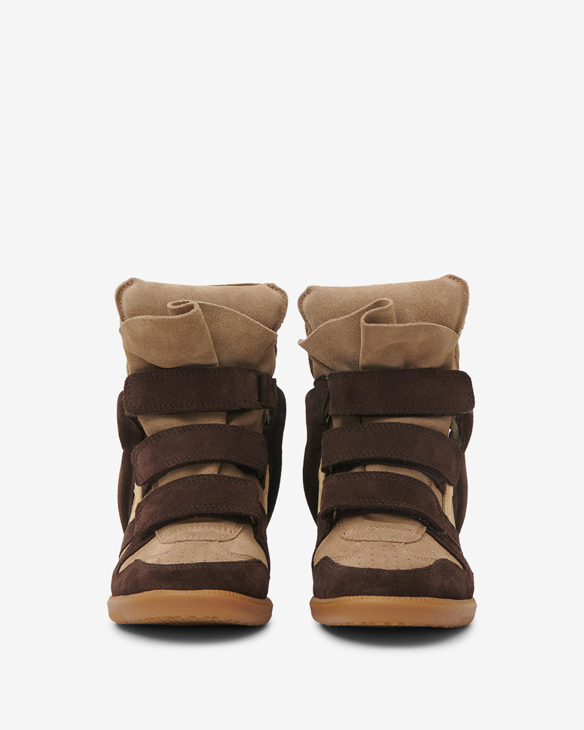 Bekett Sneakers Woman Chocolate/Sand Brown | ISABEL MARANT
