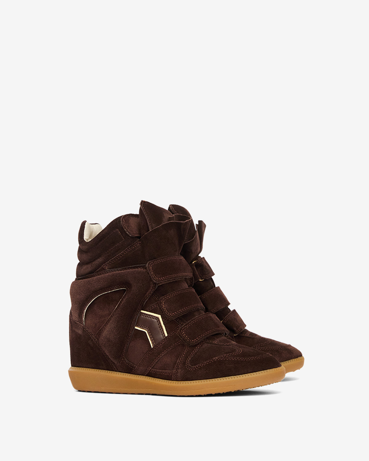 Bekett sneakers Woman Chocolate - light yellow 4