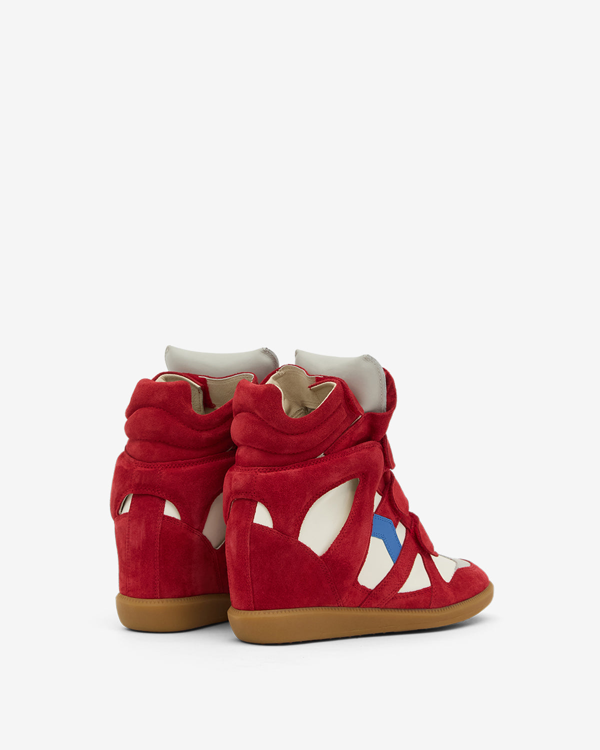 Bekett sneakers Woman Red-blue 2