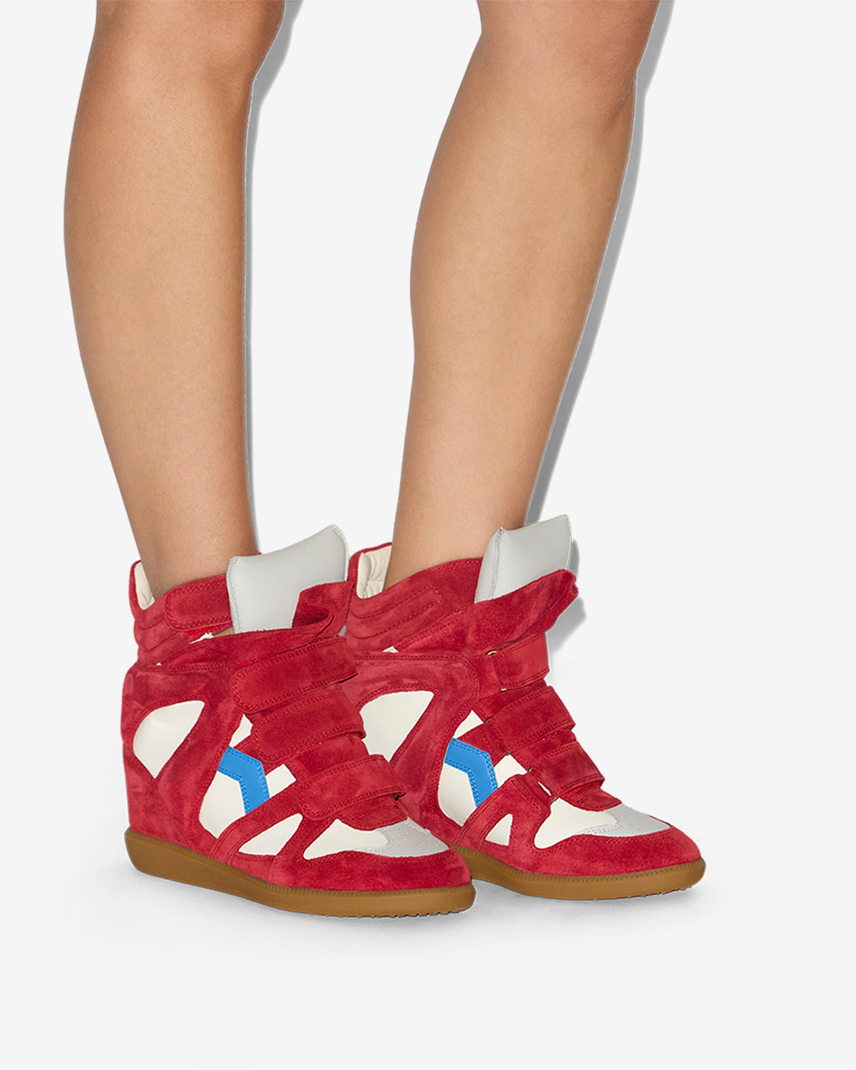 Sneakers bekett Woman Red-blue 5