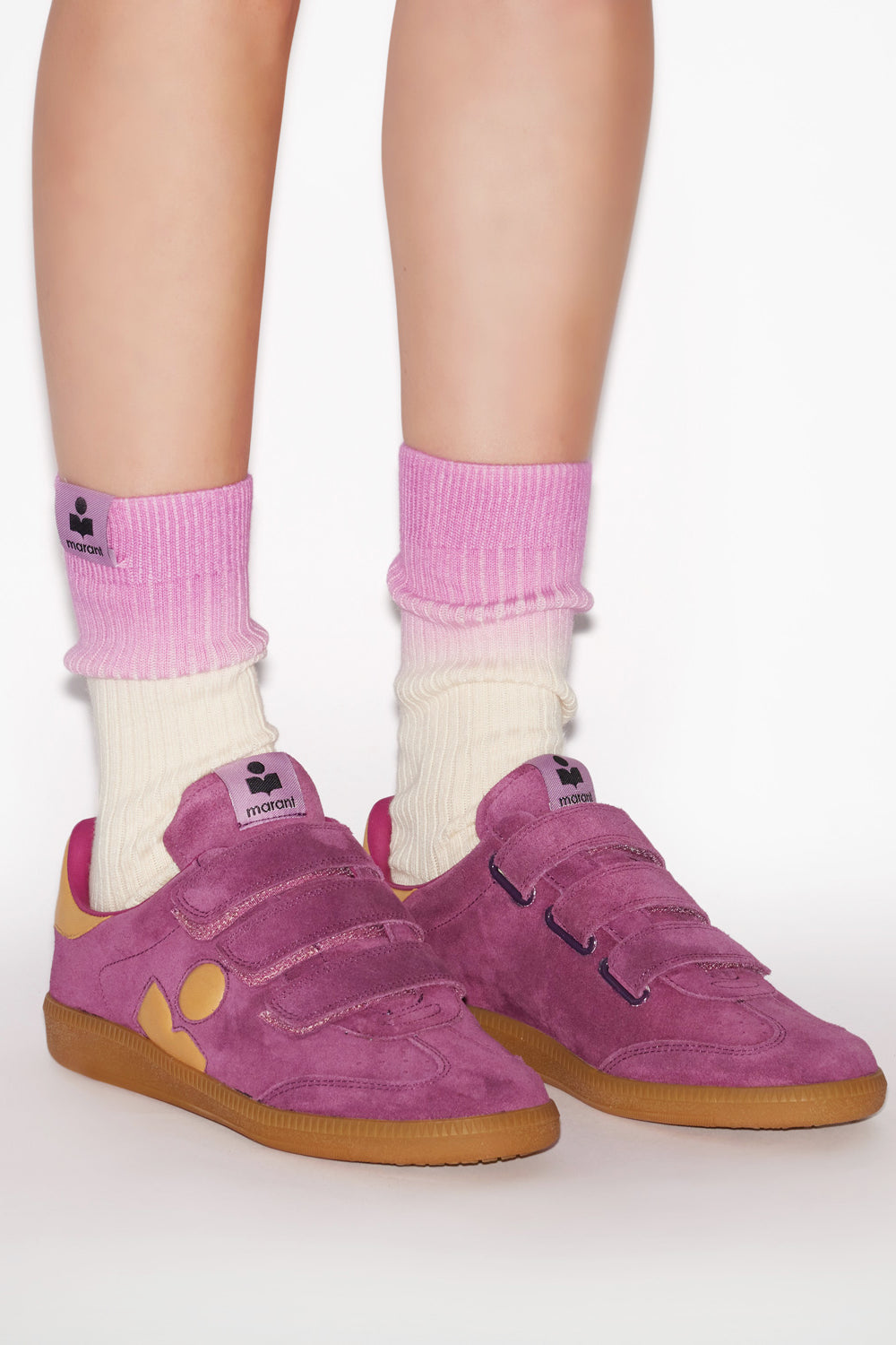 Beth low-top sneakers - Faded purple/mustard - Woman - 5