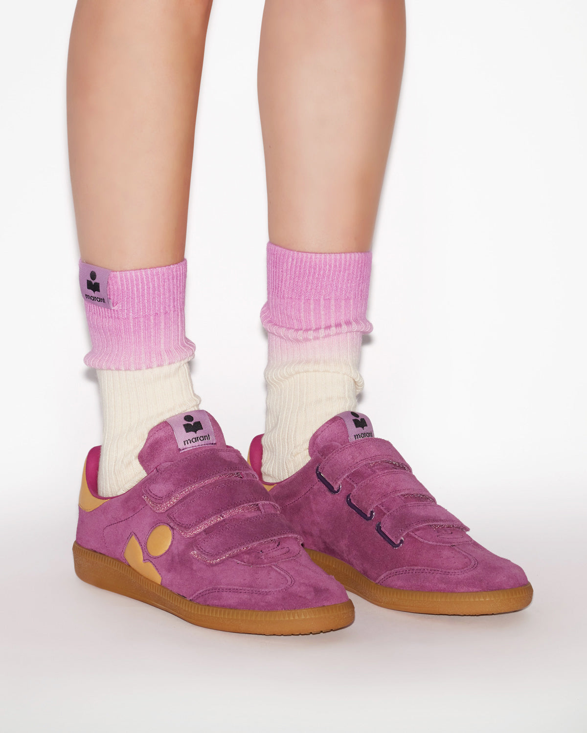 Beth low-top sneakers - Faded purple/mustard - Woman - 5