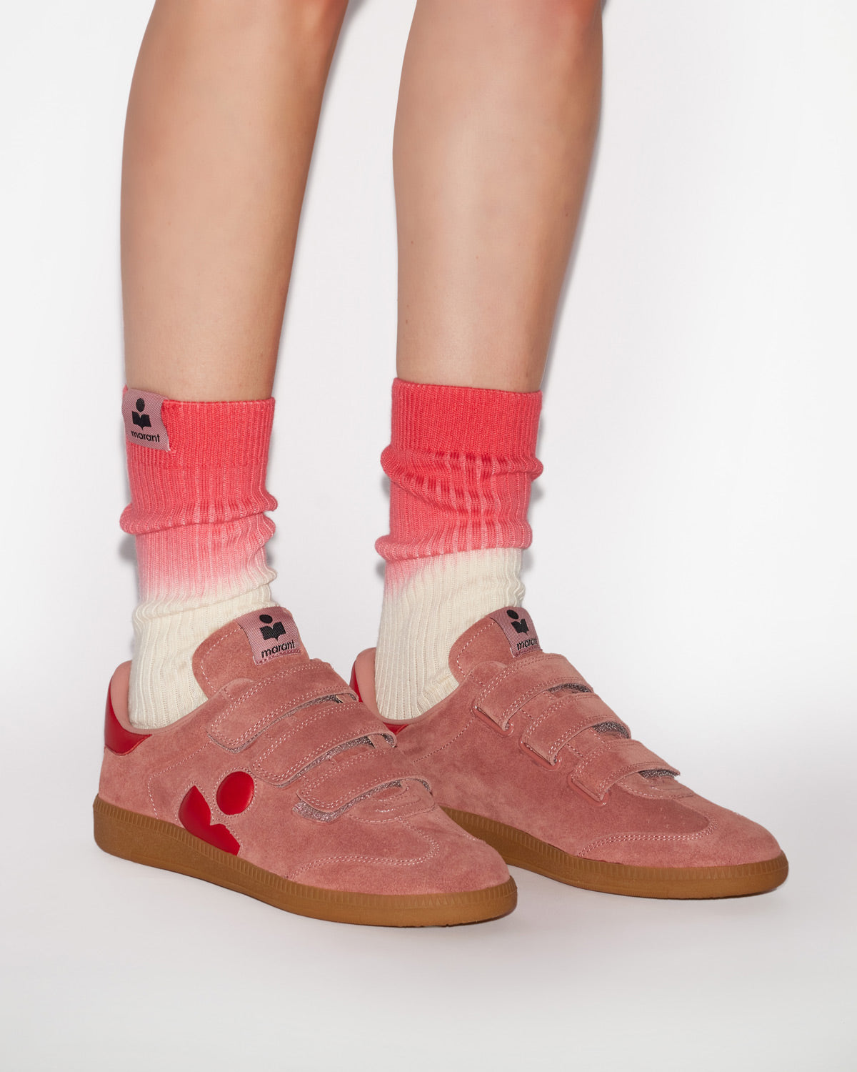 Sneakers beth Woman Faded pink/red 3