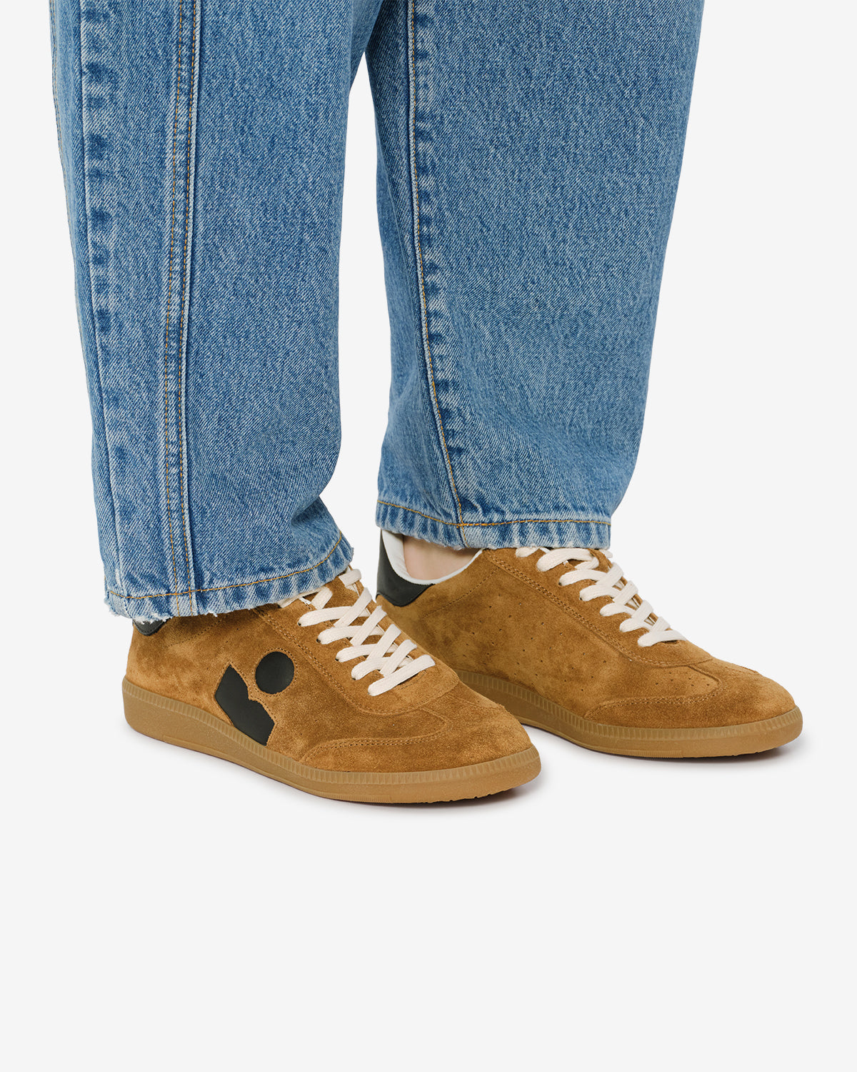 Bryce Sneakers Woman cognac-black | ISABEL MARANT Official online