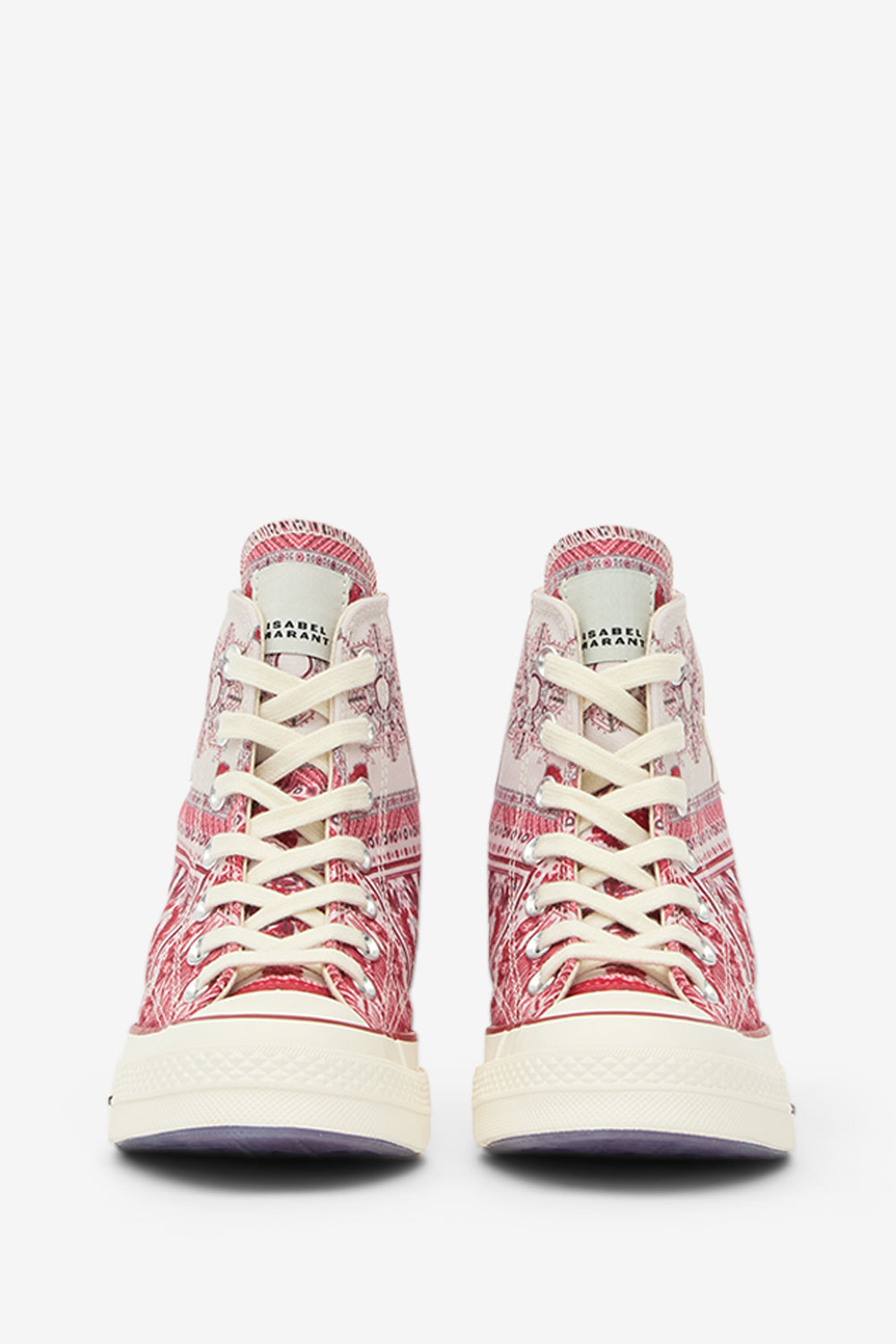 Isabel marant x converse 척 웨지 플랫폼 스니커즈 - Vanilla/ice/red/black - Woman - 4