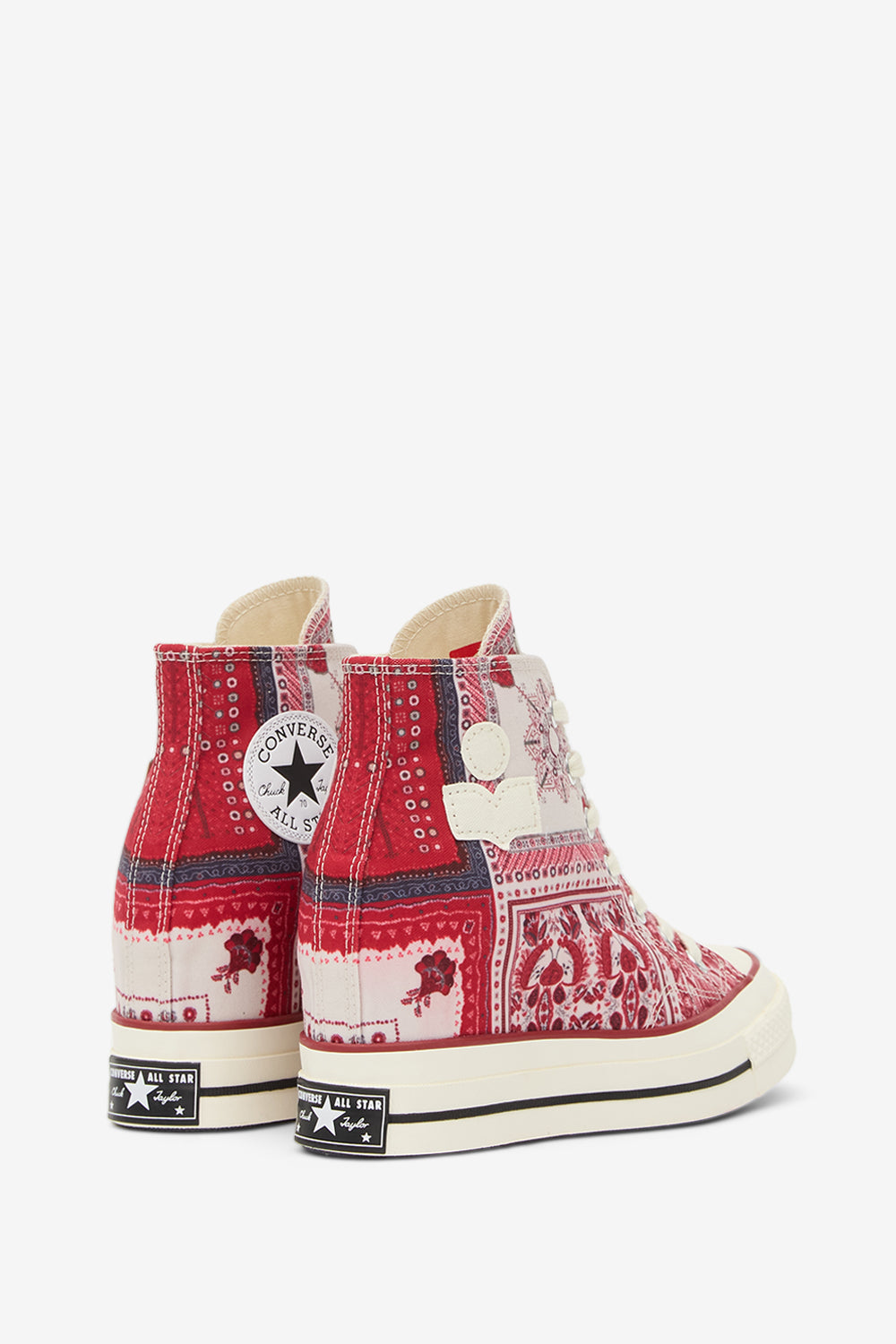 Isabel marant x converse 척 웨지 플랫폼 스니커즈 - Vanilla/ice/red/black - Woman - 2