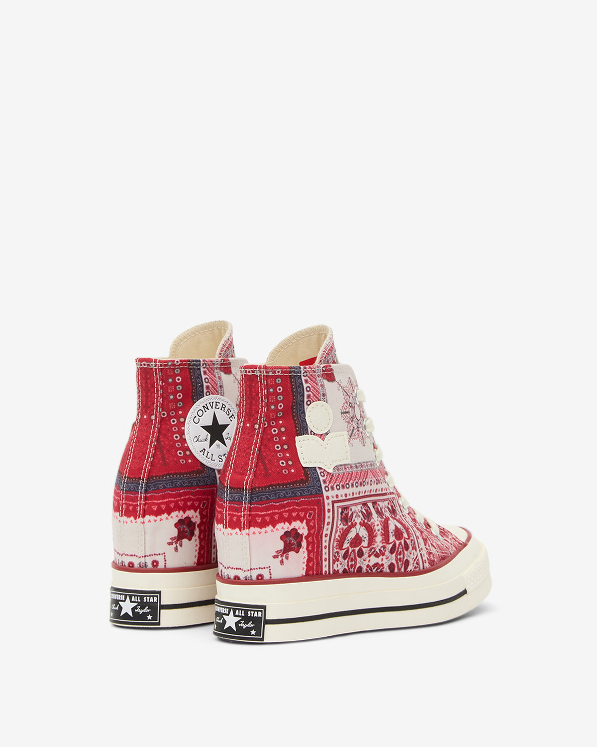 Isabel marant x converse 척 웨지 플랫폼 스니커즈 - Vanilla/ice/red/black - Woman - 2