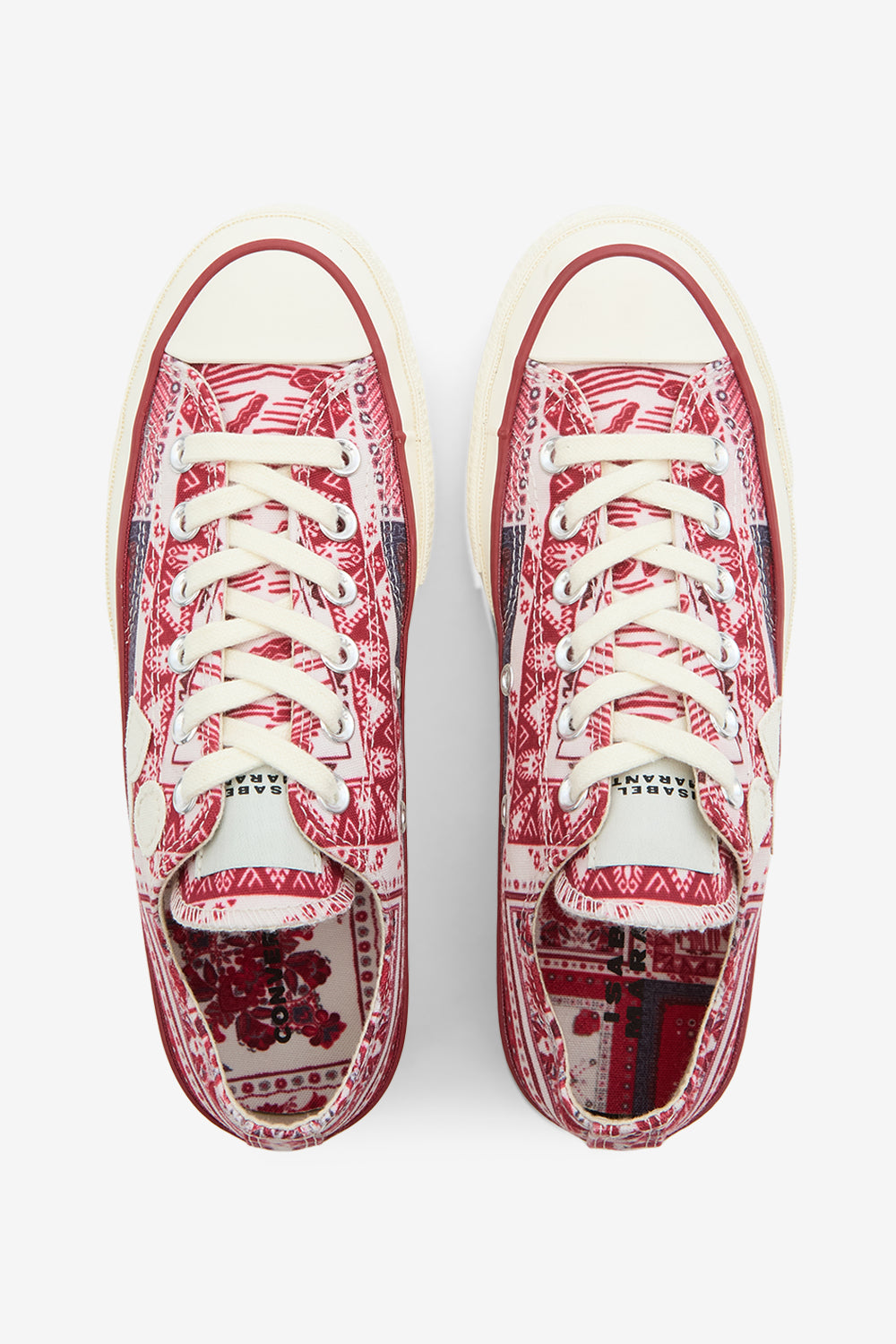 Isabel marant x converse 척 70 로우 스니커즈 - Vanilla/ice/red/black - Woman - 4