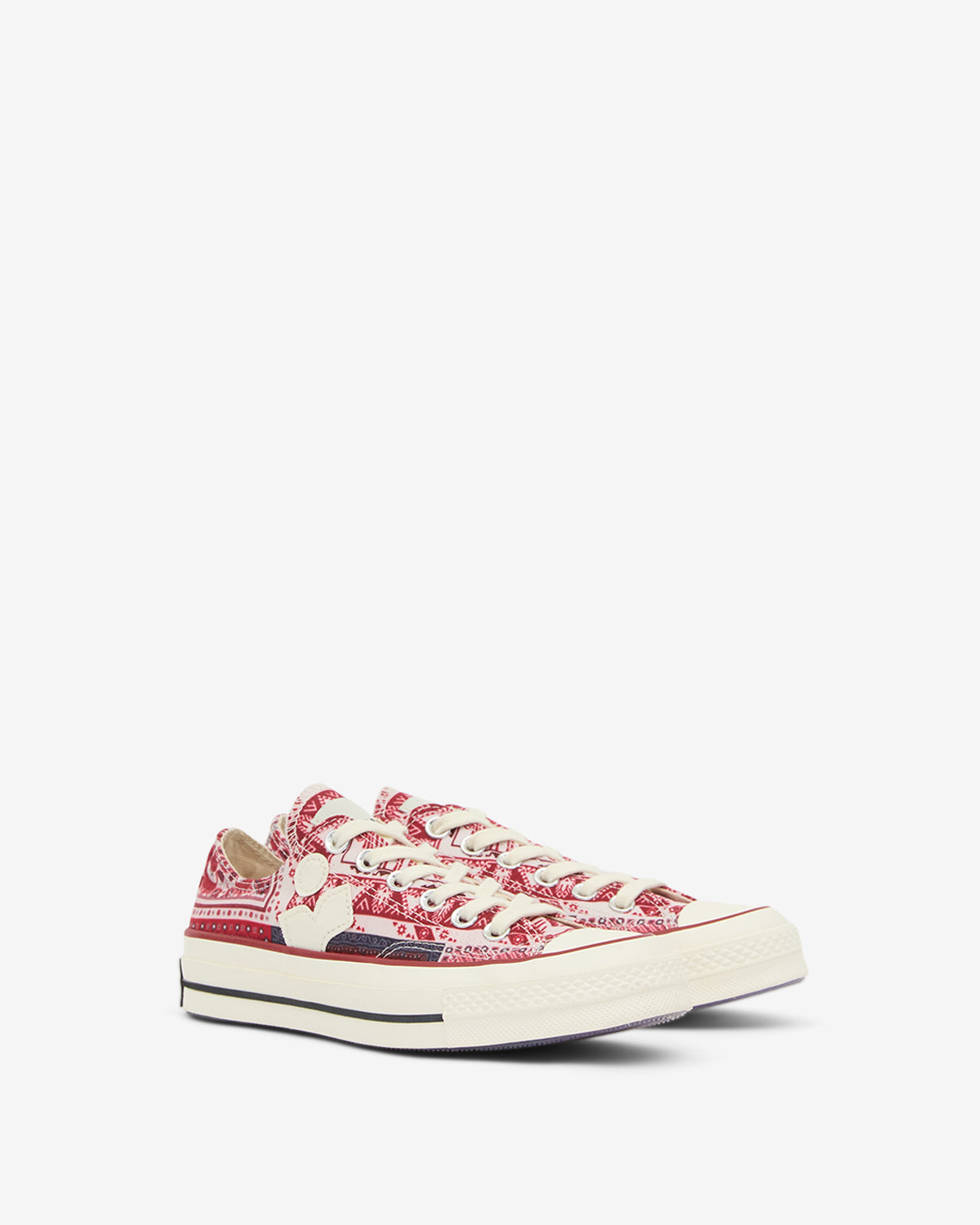 Isabel marant x converse chuck 70 low-top sneakers - Vanilla/ice/red/black - Woman - 3