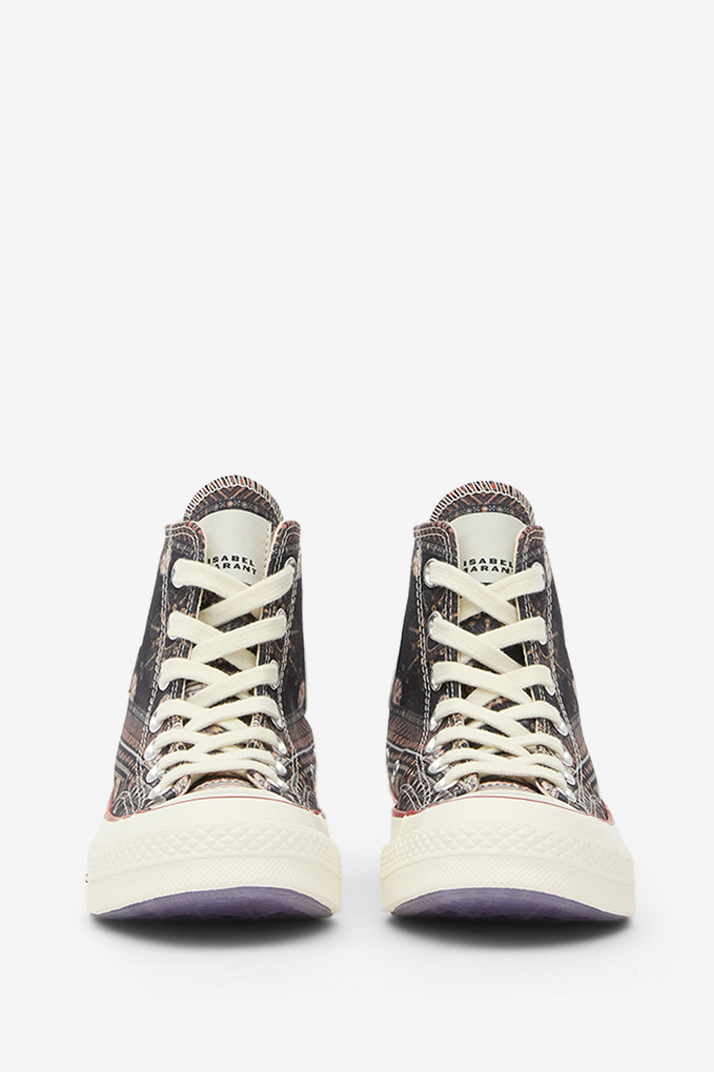 Zapatillas chuck 70 altas isabel marant x converse - Black/vanilla ice/red - Woman - 4