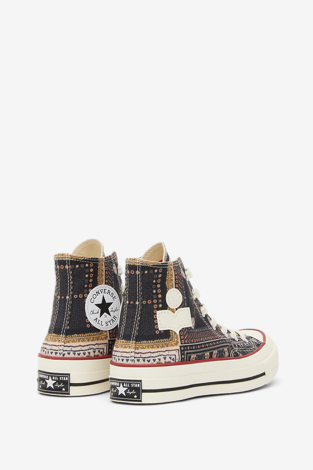 Zapatillas chuck 70 altas isabel marant x converse - Black/vanilla ice/red - Woman - 2