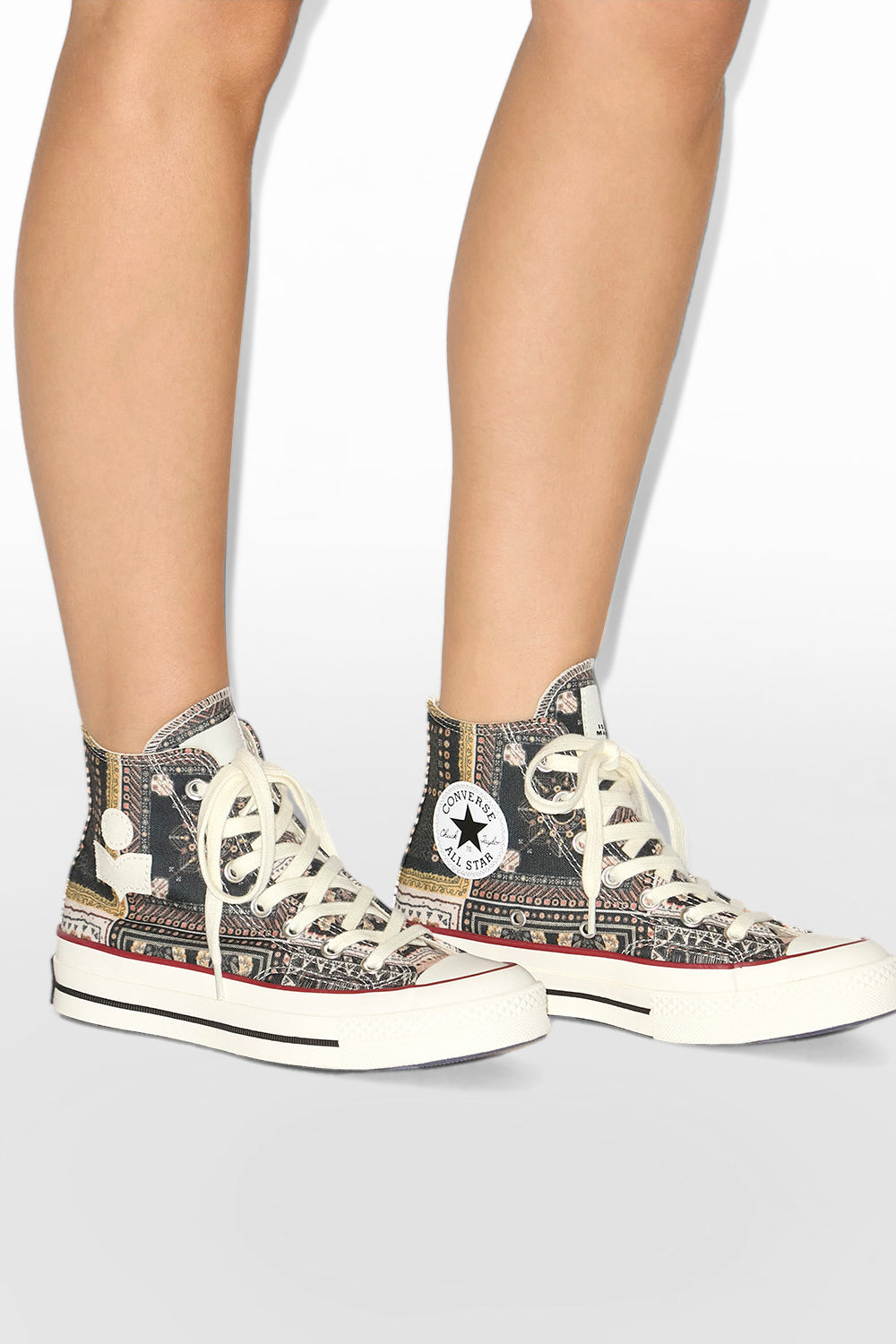 Zapatillas chuck 70 altas isabel marant x converse - Black/vanilla ice/red - Woman - 6