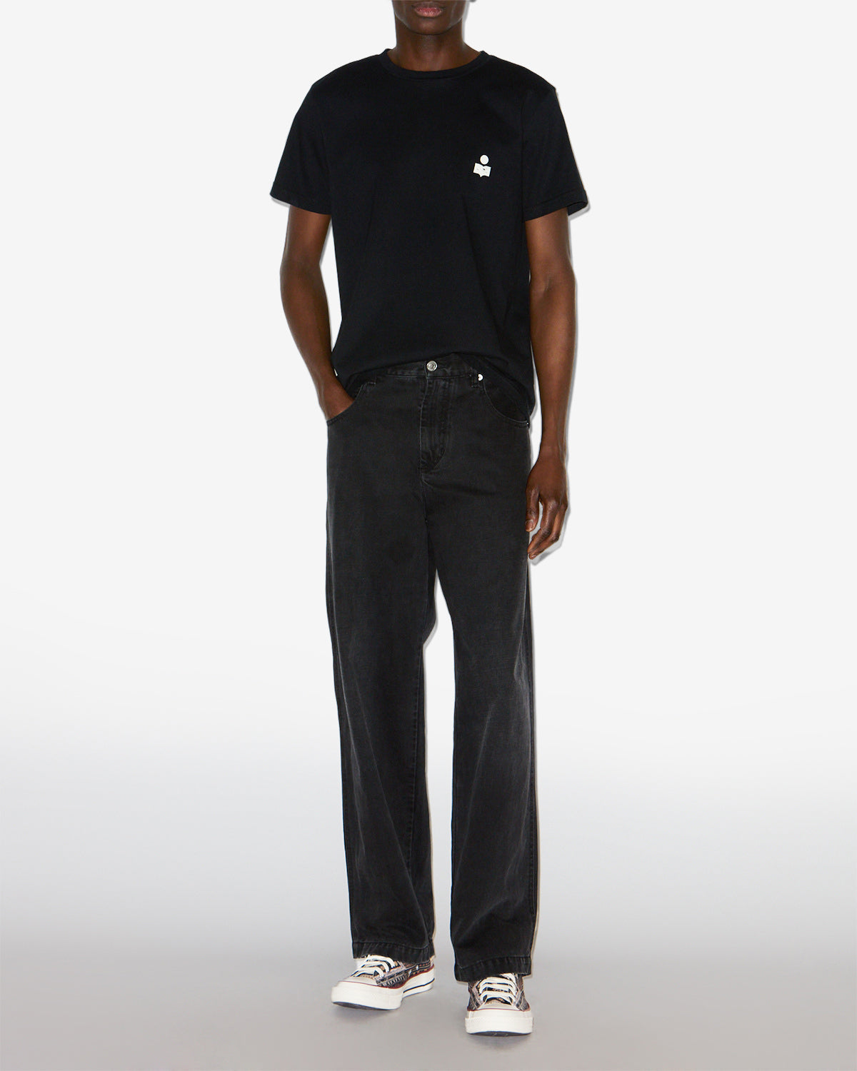 Isabel marant x converse 척 70 하이탑 스니커즈 - Black/vanilla ice/red - Woman - 7