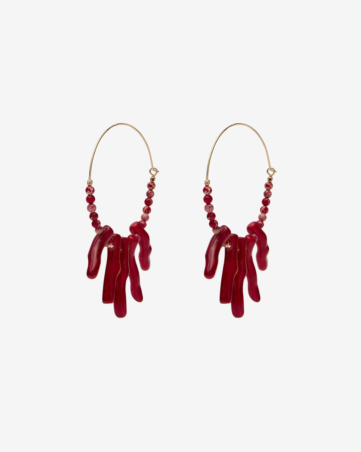 Jolana earrings Woman Red 2