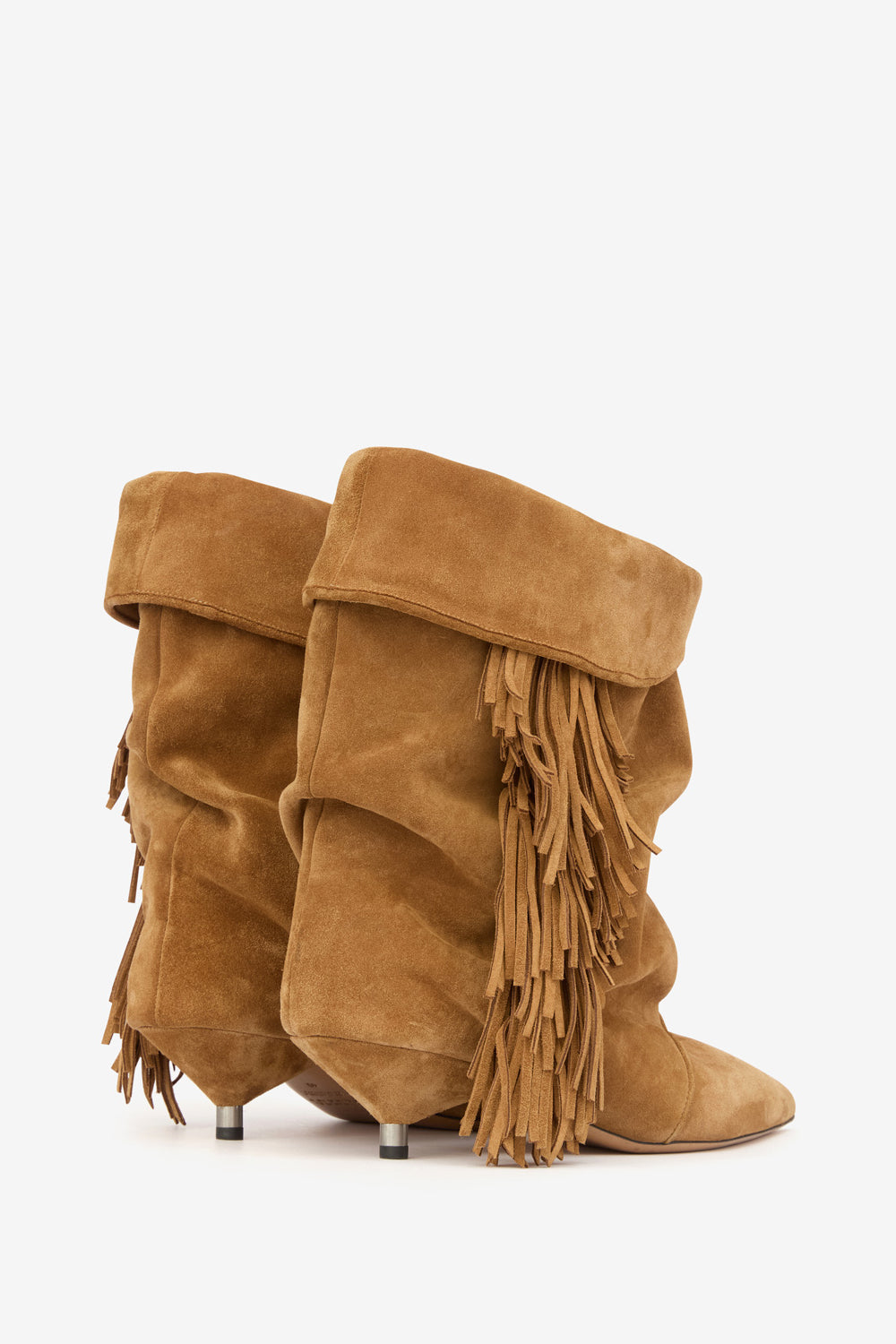 Edrik fringed draped boots - Cognac - Woman - 2