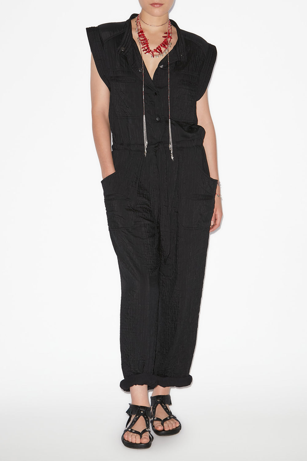 Combinaison suzie inspiration baroudeur  - Noir - Woman - 2