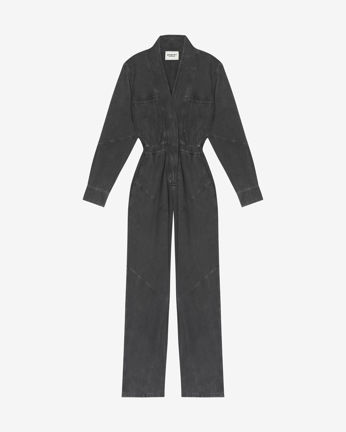 Tuta jumpsuit remady Woman Nero lavato 1