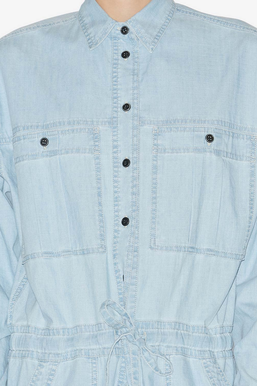 Mono de cambray valena - Azul claro - Woman - 3