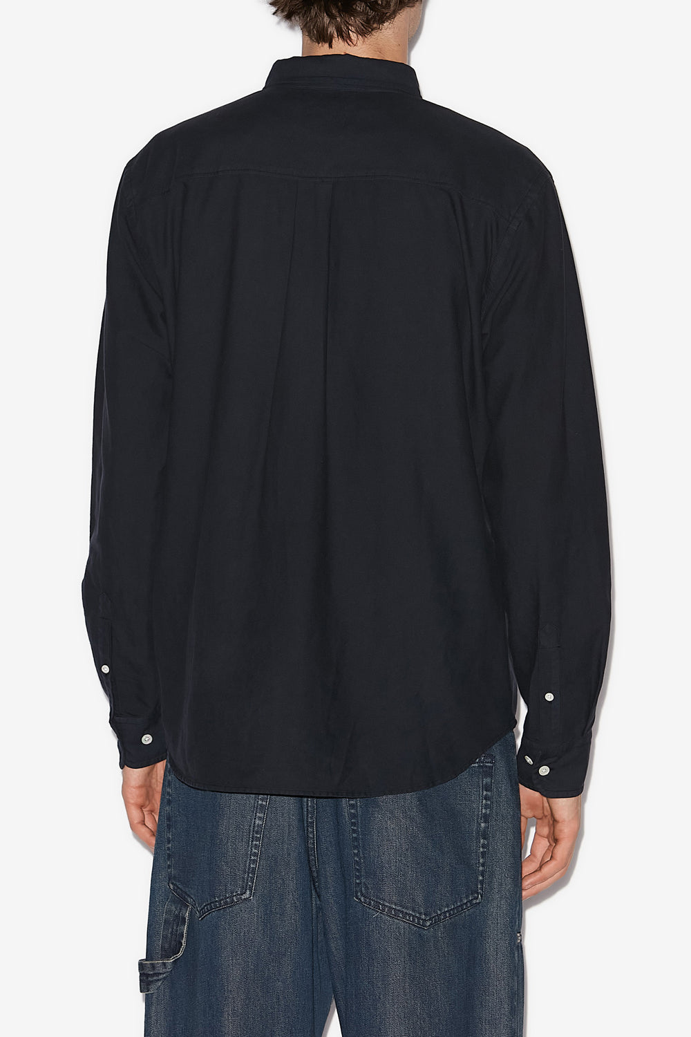 Chemise jasolo en coton  - Bleu nuit - Man - 5