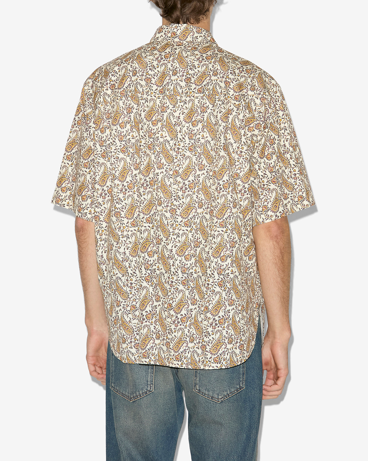 Labilio cotton shirt - Ecru - Man - 4