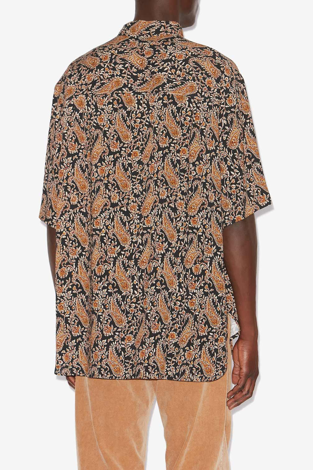 Chemise imprimée vabilio à manches courtes  - Noir - Man - 5