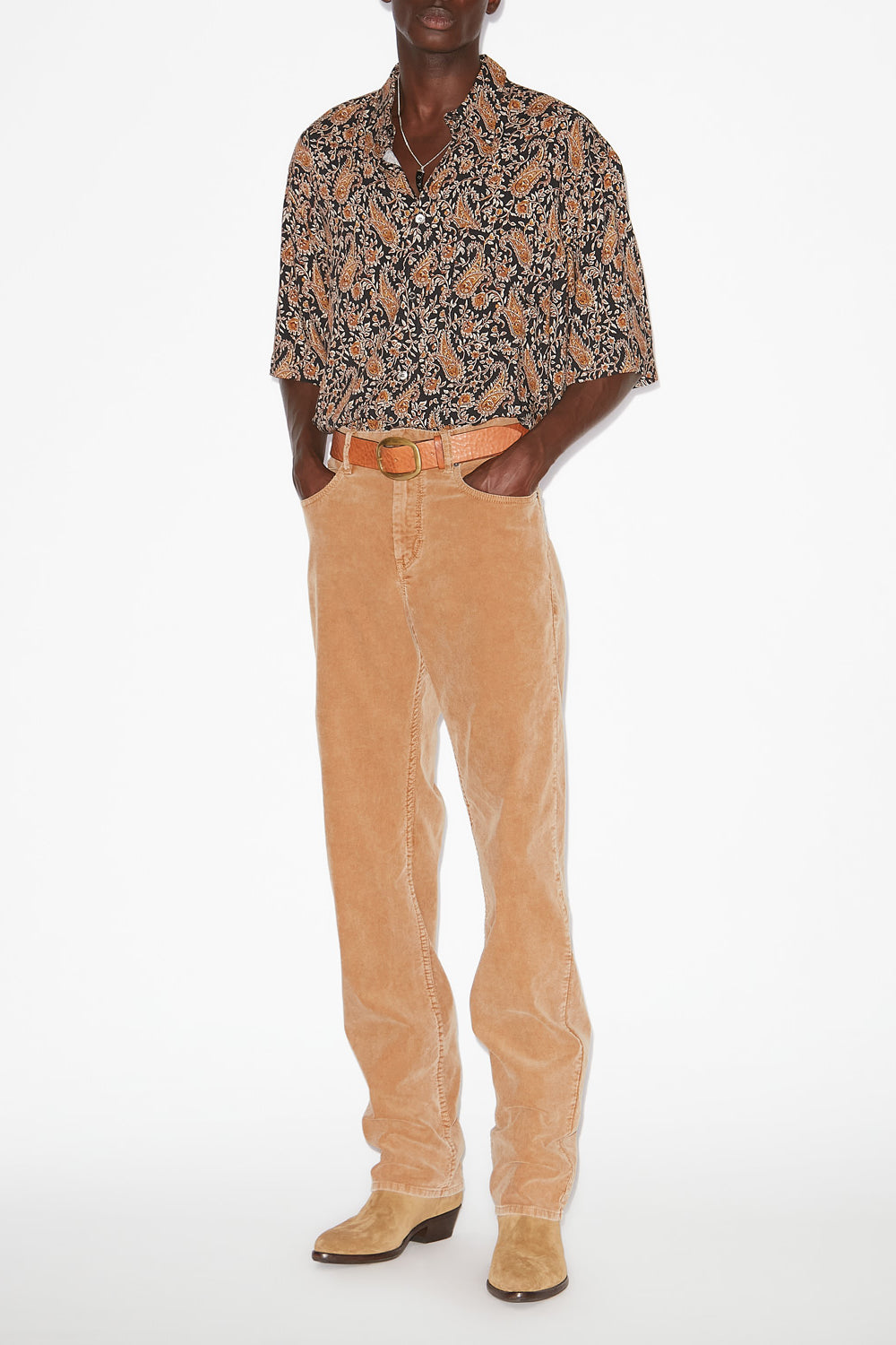 Chemise imprimée vabilio à manches courtes  - Noir - Man - 2