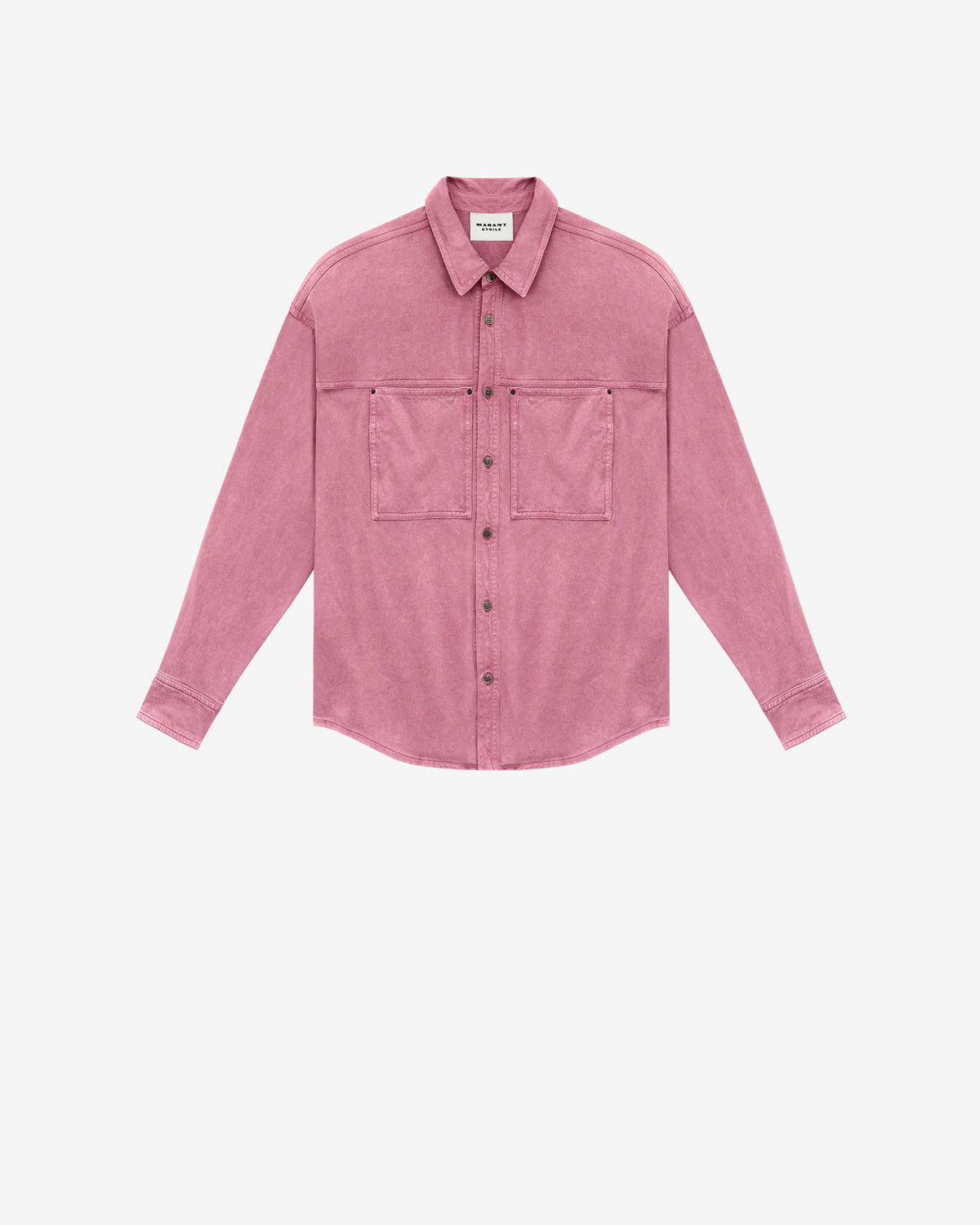 Chemise raquel en jersey délavé - Rose - Woman - 5