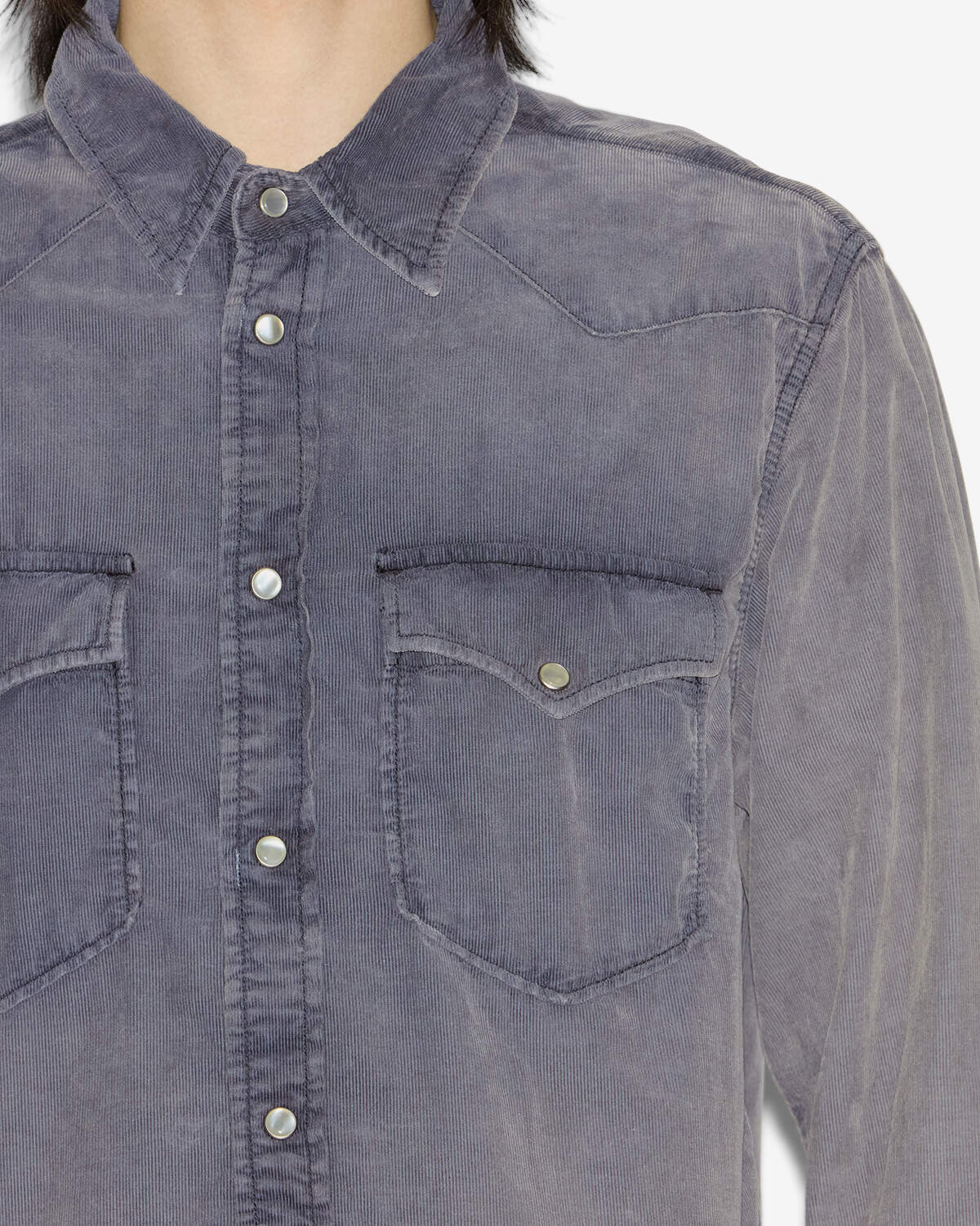 Chemise vasco Man Vintage black 4