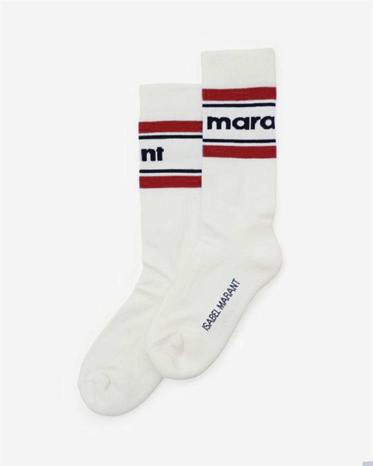 Logo dona socks - Red - Woman - 1