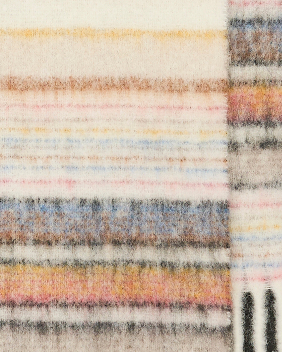 피르니 스트라이프 알파카 스카프 - 여러 가지 빛깔의 - Woman - 2