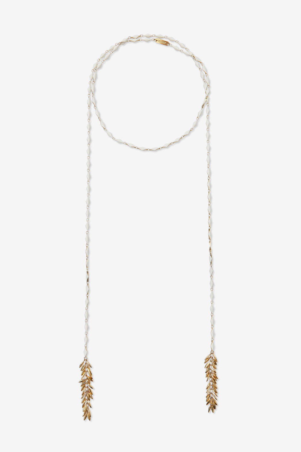 Schal zaltana aus emailliertem messing - Naturfarben - Woman - 1