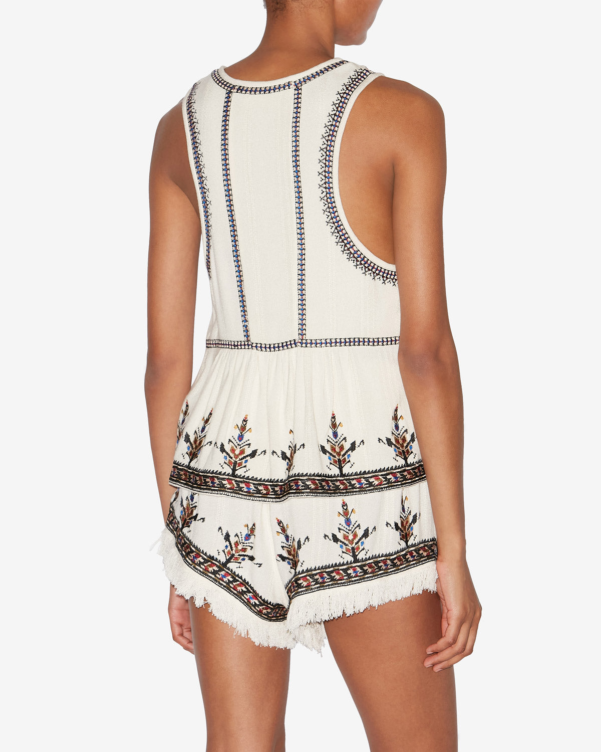 Top de gasa bordado kourtney - Crudo - Woman - 4