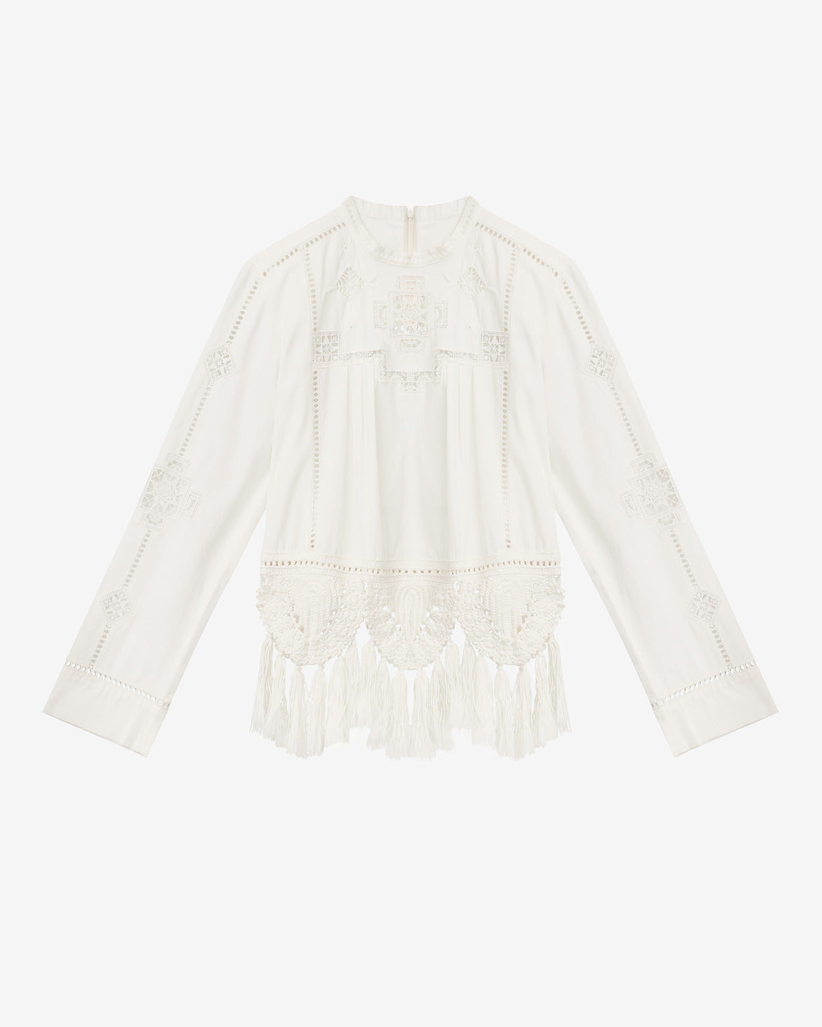 Top severine de macramé - Blanco - Woman - 5