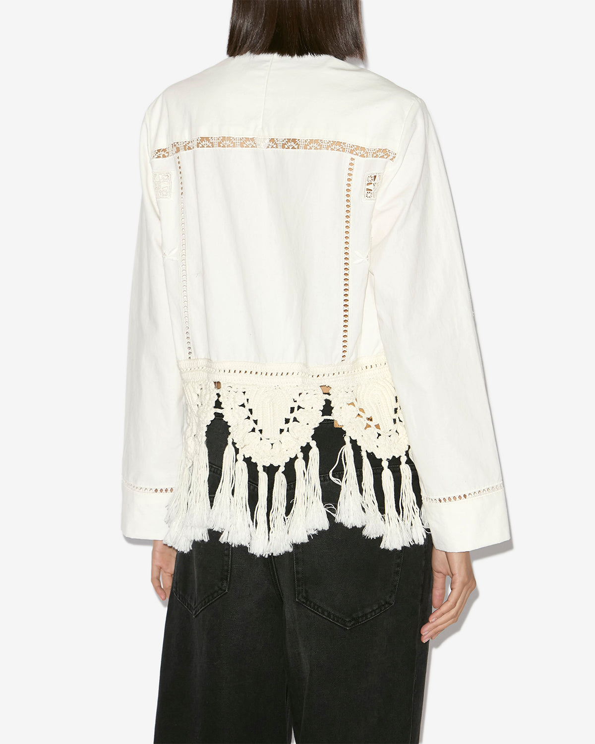 Top severine de macramé - Blanco - Woman - 4