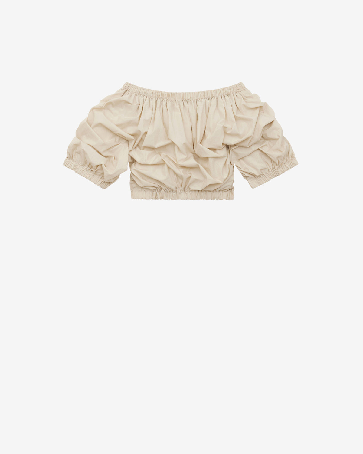 Kugel-top bertille aus crispy cotton - Naturfarben - Woman - 5