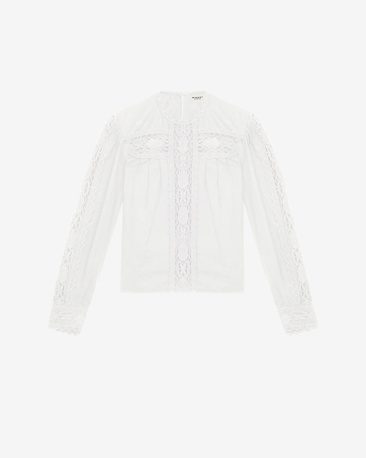 Valmira cotton and linen blend blouse - White - Woman - 5