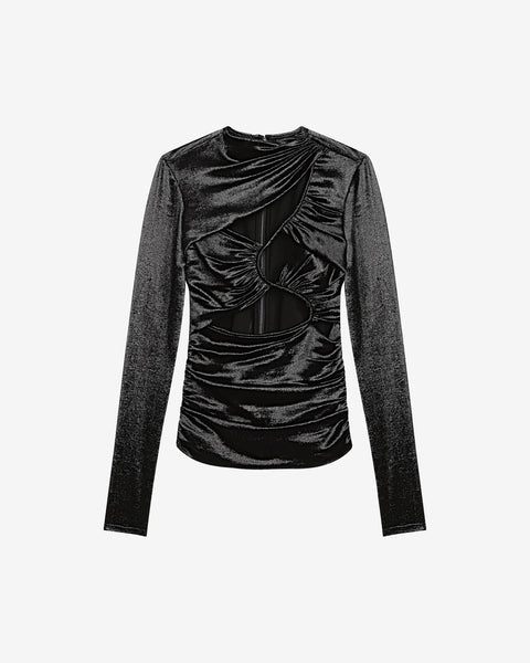 ISABEL MARANT ショトスリフシャツ 25EHT0674FAC2J05I 11OR 25PHT0598FA-C1J13I-01BK-