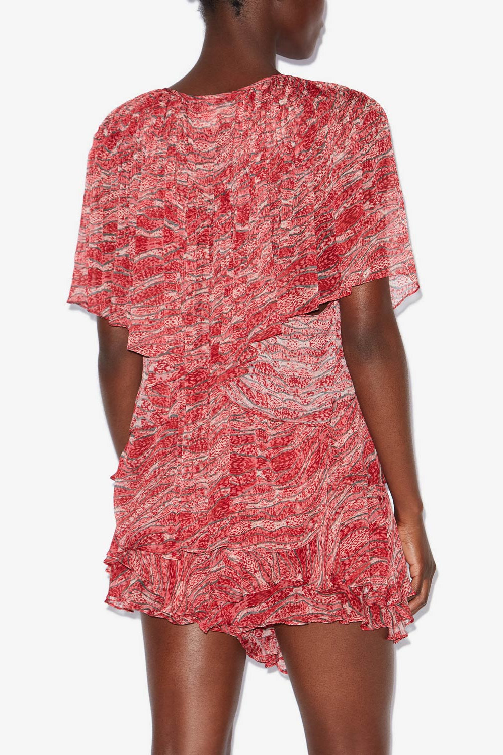 Top de muselina estampada neslya - Rojo - Woman - 5